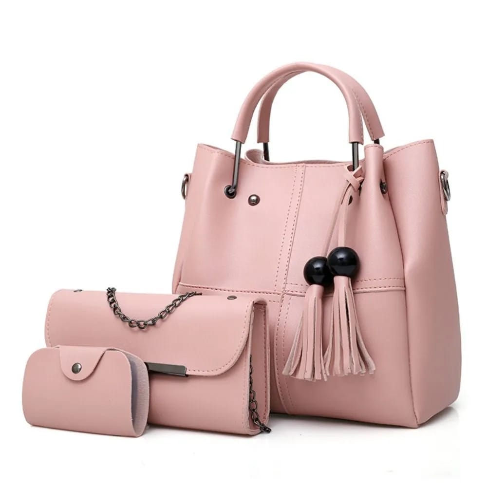 Elegant Women's 3 pcs Bags set