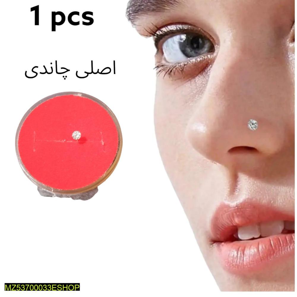 Women's pure chandi nose pin t4trendz