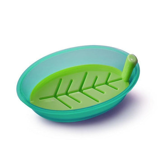 Cute Mini Leaf Shaped Portable Soap Holder