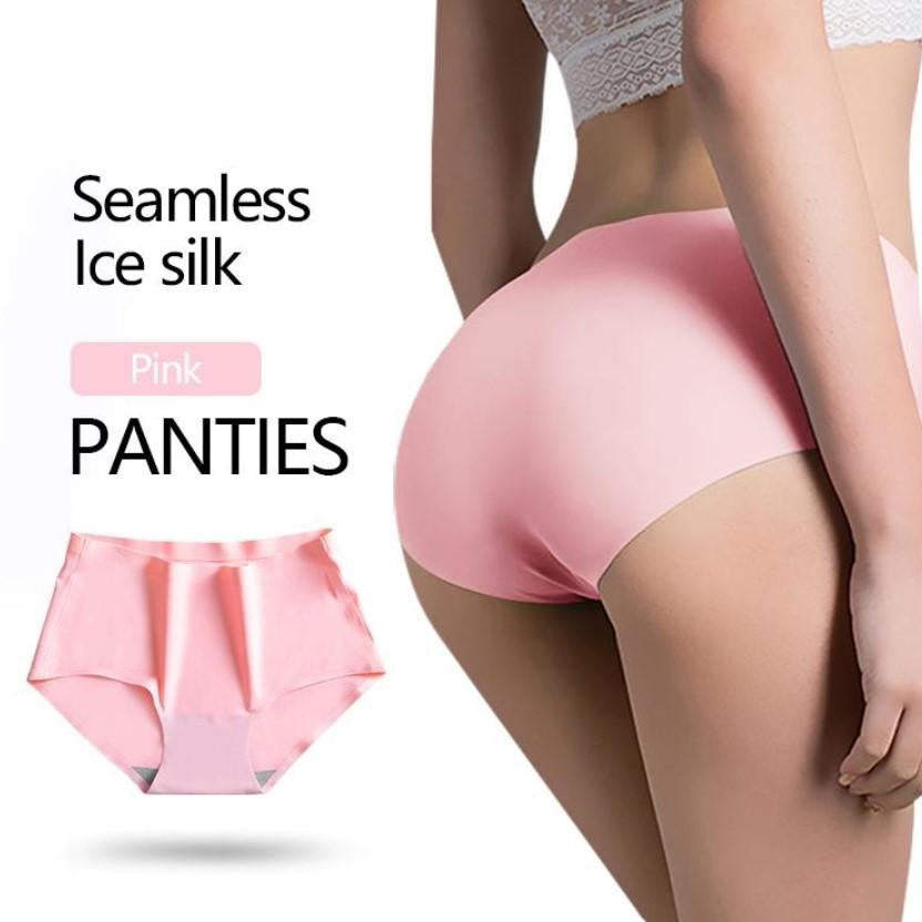 Silk Plain Panties Pack Of 2