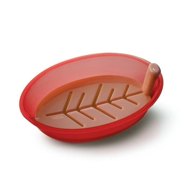 Cute Mini Leaf Shaped Portable Soap Holder