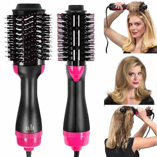 Hair Dryer straightener Brush