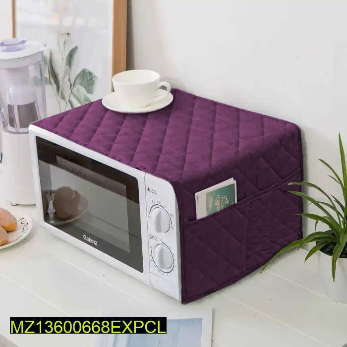 Cotton quilted microwave oven cover 1 PC