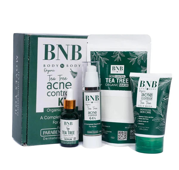 Get Clear Skin with BNB Acne Control Kit - Buy Now and Get Free Hair Food Oil t4trendz