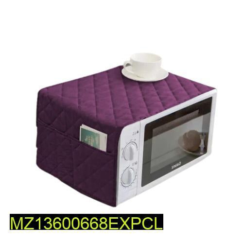 Cotton quilted microwave oven cover 1 PC