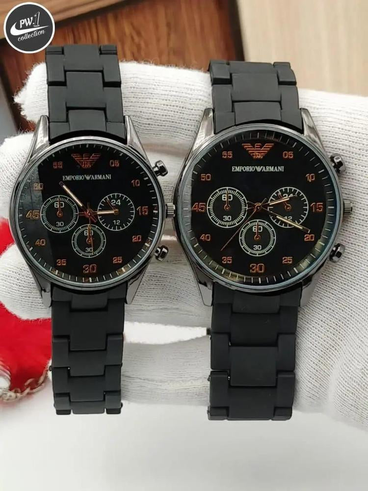 Couple watch black