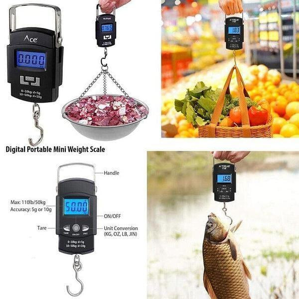 : 1 Pc 50kg Capacity Digital LED Screen Kitchen Scale