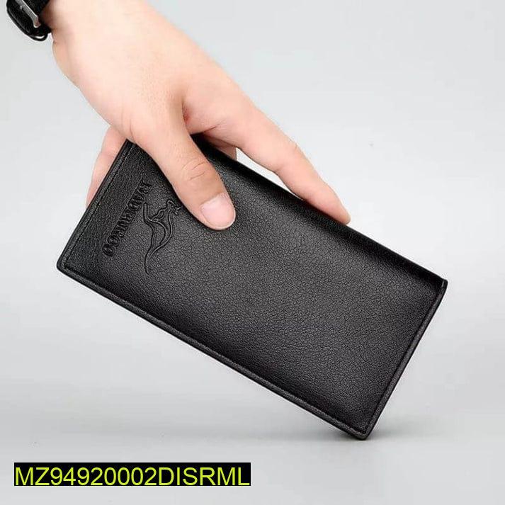 Casual leather long wallet t4trendz