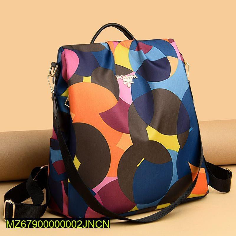 Premium quality Multicolor Backpack For girls Markaz