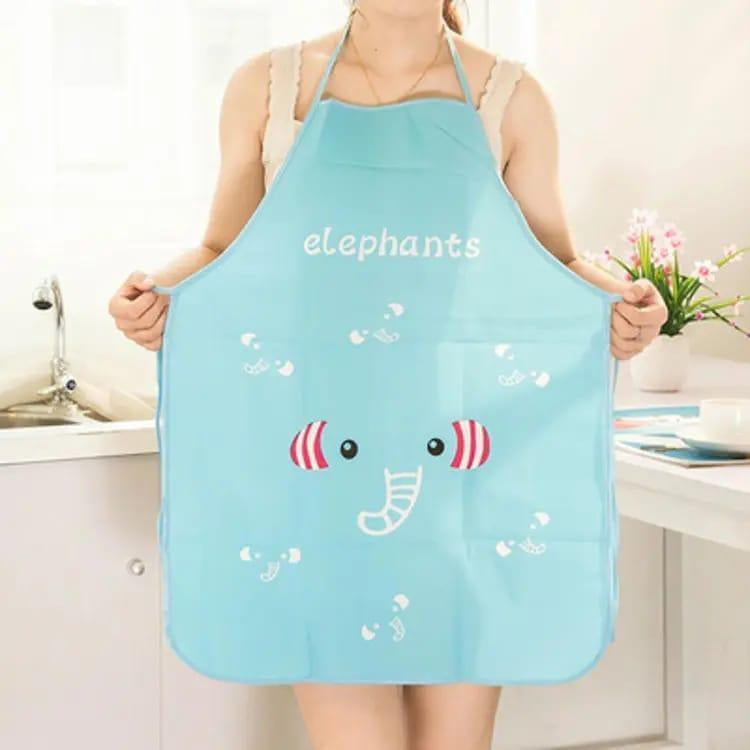 Polyester printed apron pack of 2