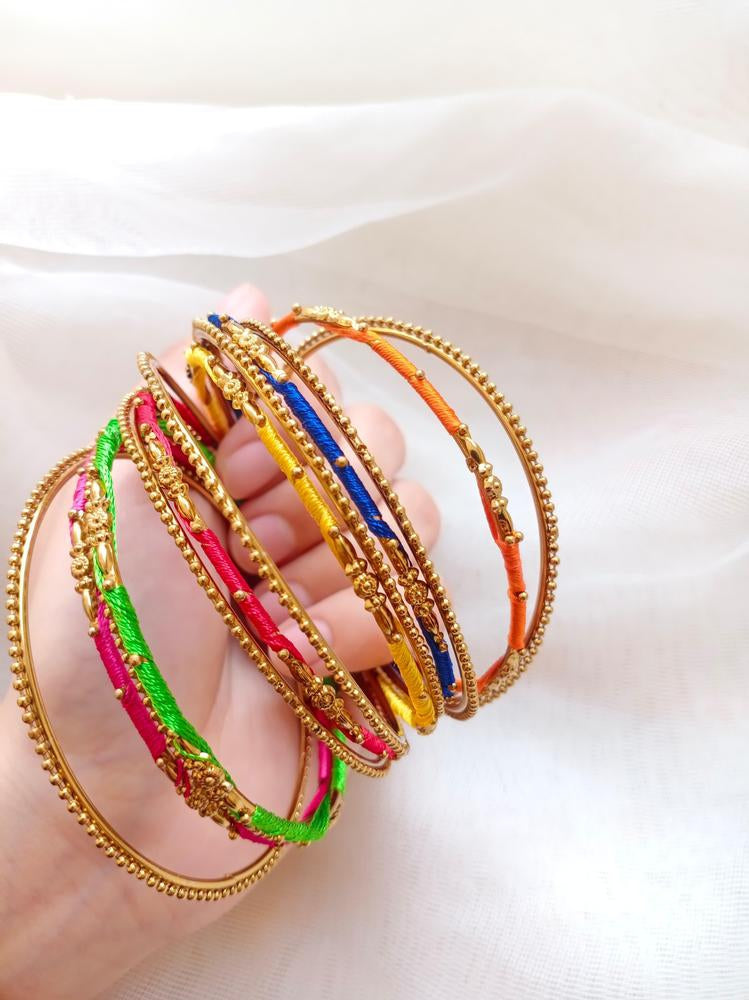 14 Pcs Multicolor Bangles