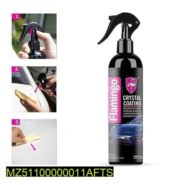 1 Pc Gloss Shine Liquid Car Polish Spray, 250m t4trendz