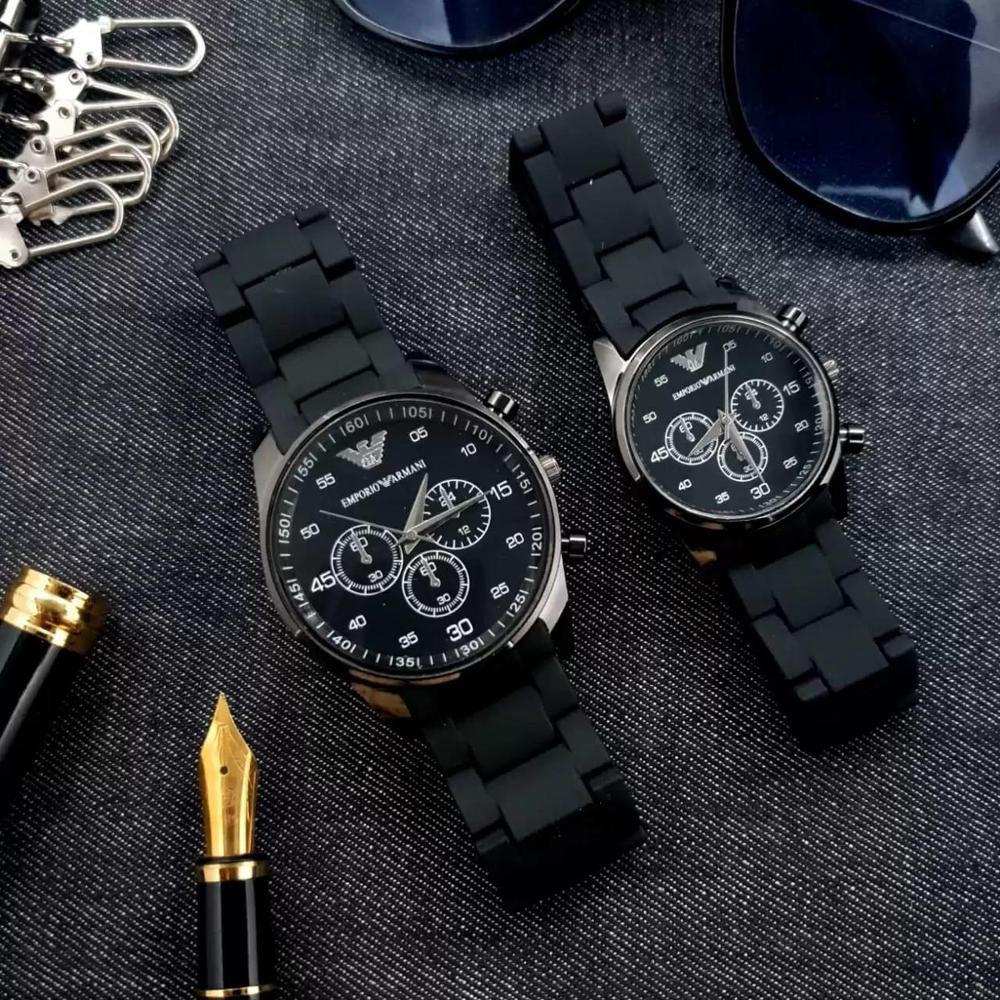 Couple watch black