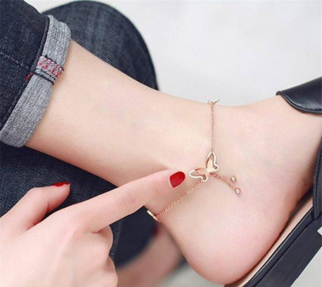 Anklet golden Korean