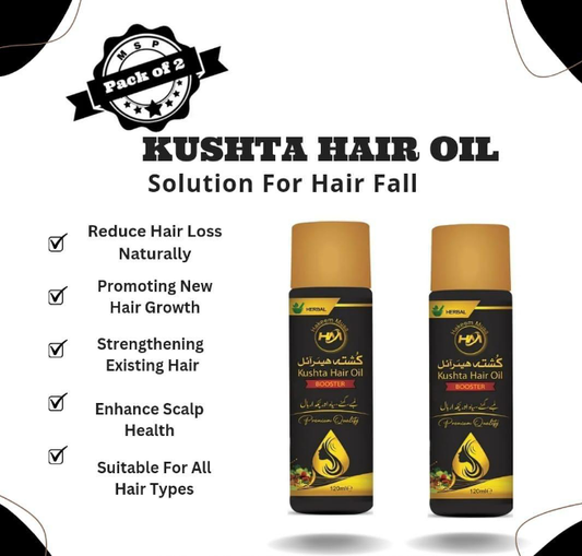 Kushta Hair Oil, Pack Of 2