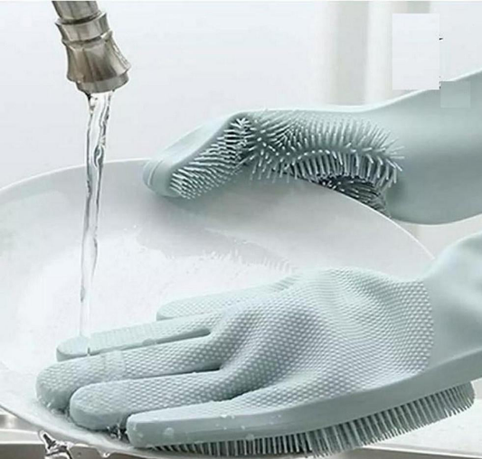 High grade dish washing rubber gloves