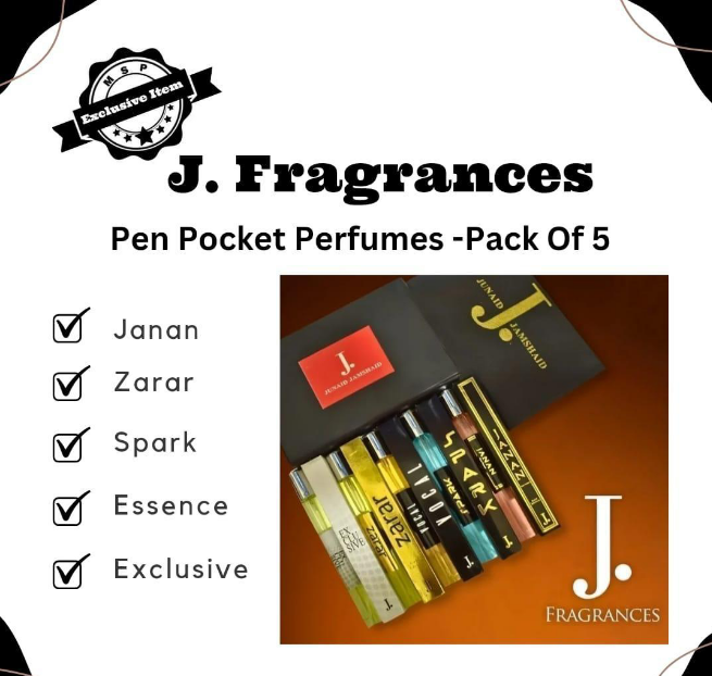 Pocket Perfume - 5 Pcs Tester Pack