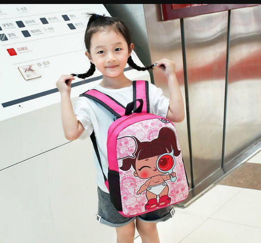 Kid's Cartoon Character School Bag