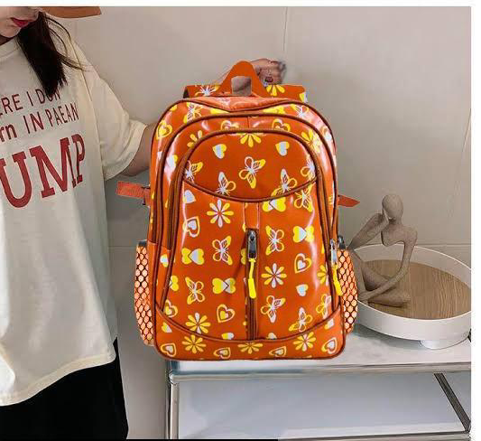 Unisex Rexine Casual Backpack school bag