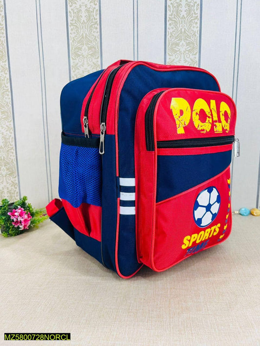 Soccer style school bag for kids t4trendz