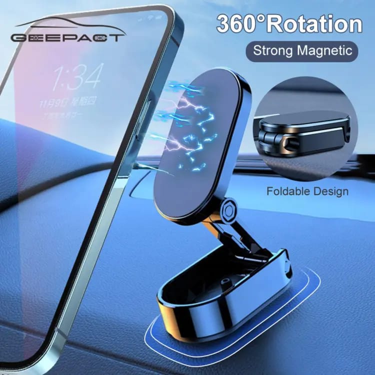 Mini magnetic 360 car mobile holder t4trendz