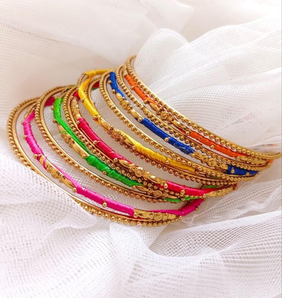 14 Pcs Multicolor Bangles