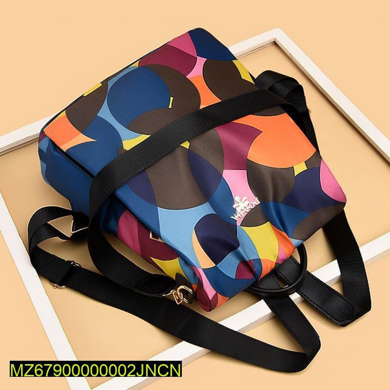 Premium quality Multicolor Backpack For girls Markaz