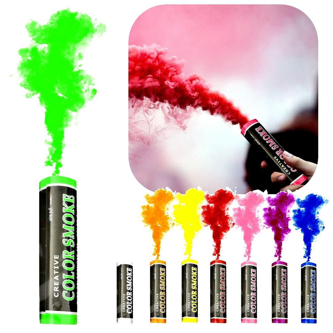 Multicolor Smoke Bombs - 5 Pcs