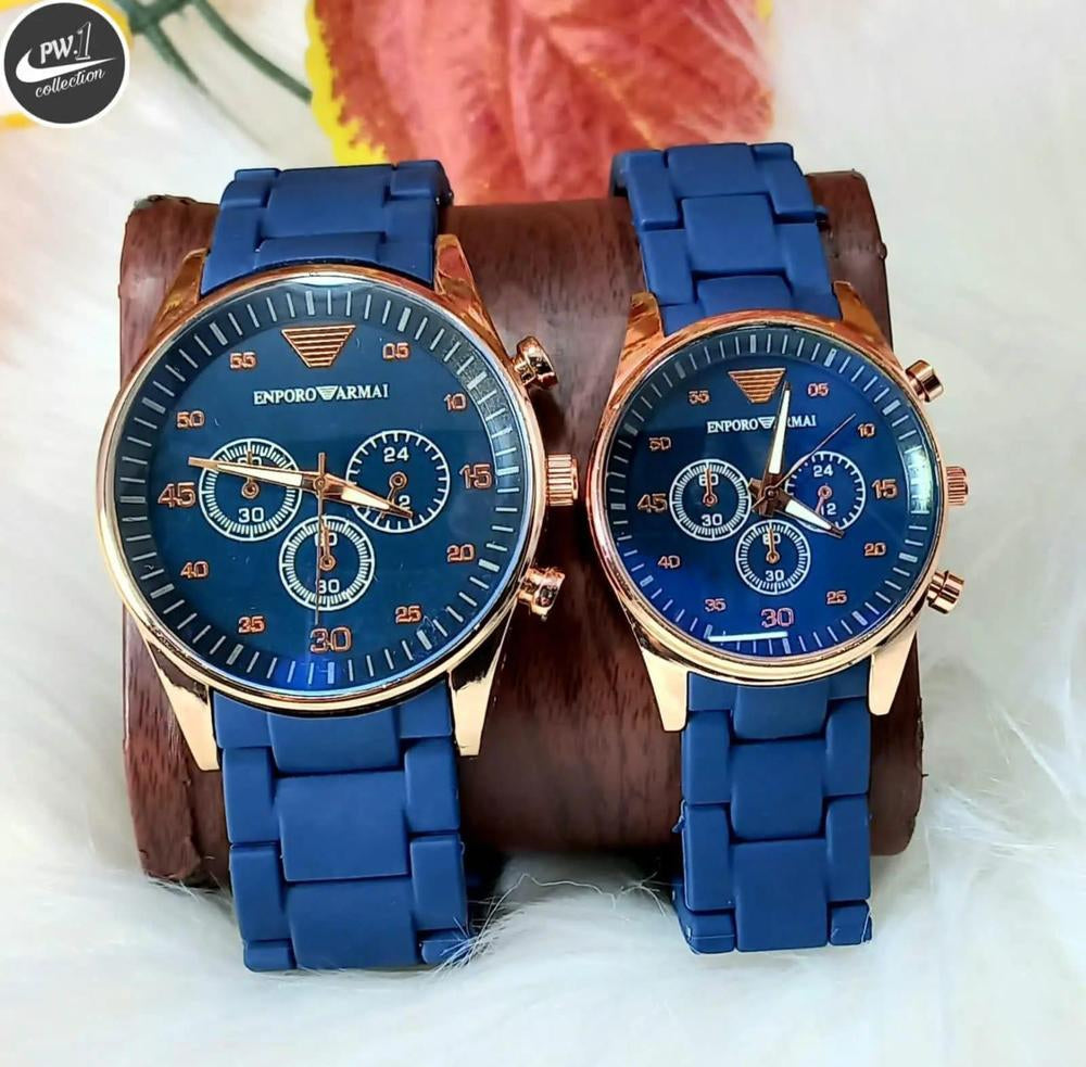 Couple watch Blue