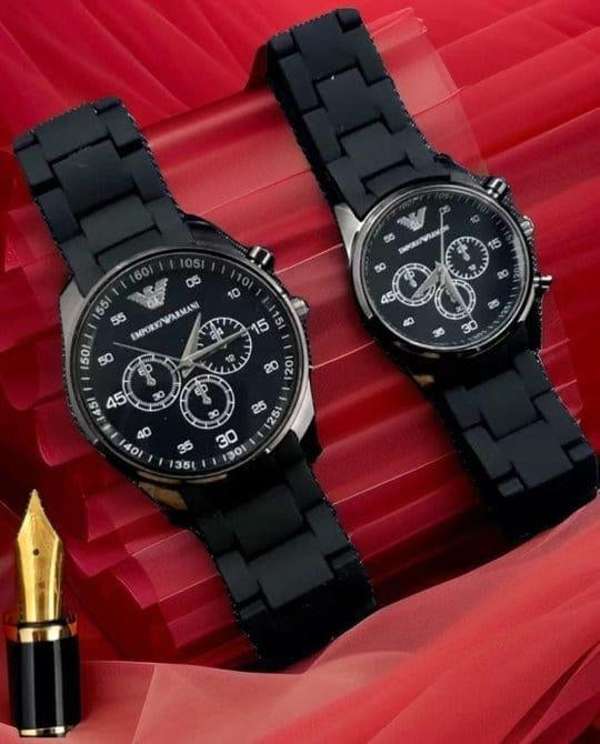 Couple watch black