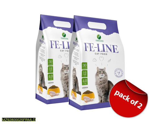 Feline Cat Food 1.2 Kg (Pack Of 2)