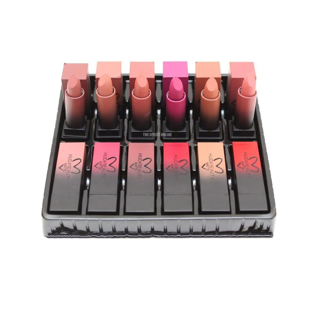 Matte Finish Lips Sets- Pack Of 12