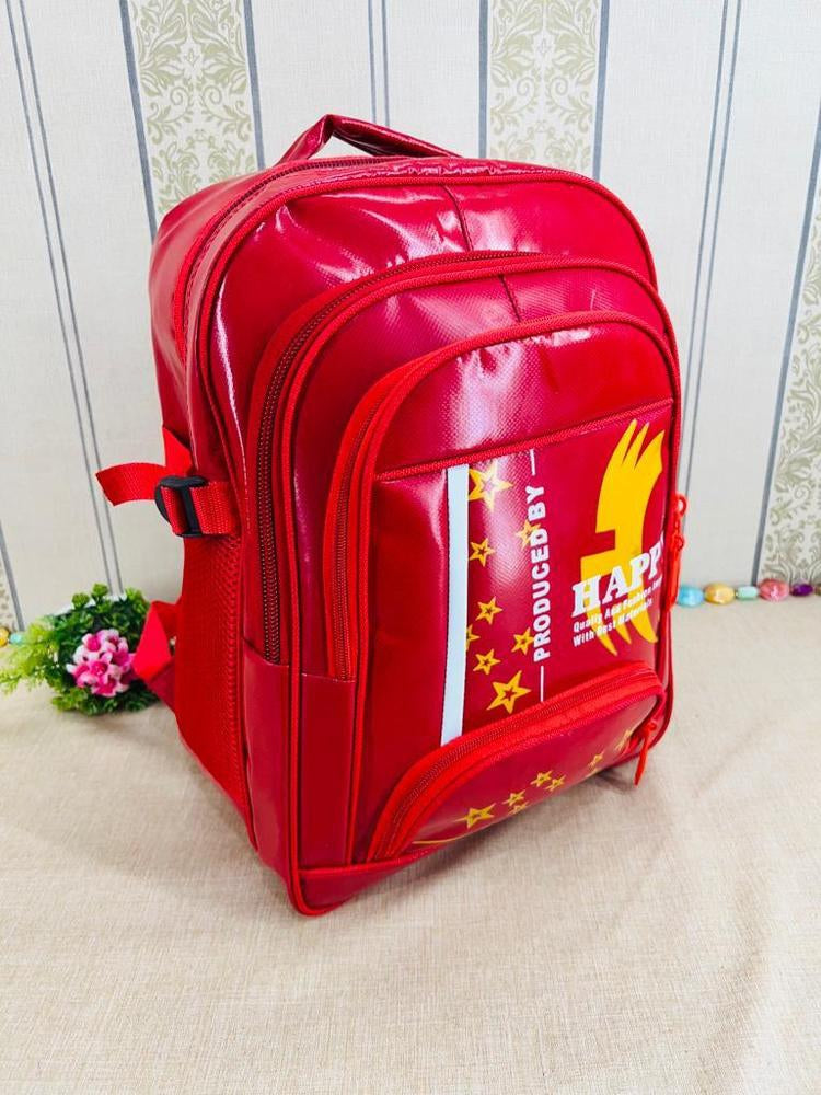 Red school bag