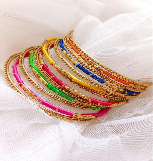 13 Pcs Multicolor Bangles