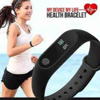 Wrist band cell operated smart watch