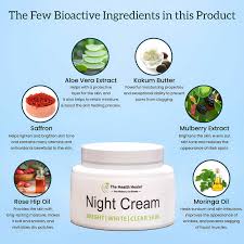 Night Cream Bright White Clear Skin - Radiant & Flawless Complexion t4trendz