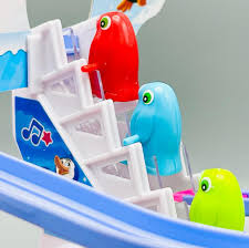 Exciting Penguin Race Track Set with Flashing Lights and Music | Perfect Kids' Toy t4trendz