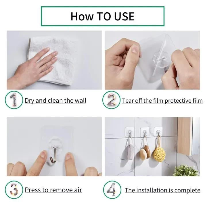 20 Pcs Easy To Assemble And Install Hanging Clips