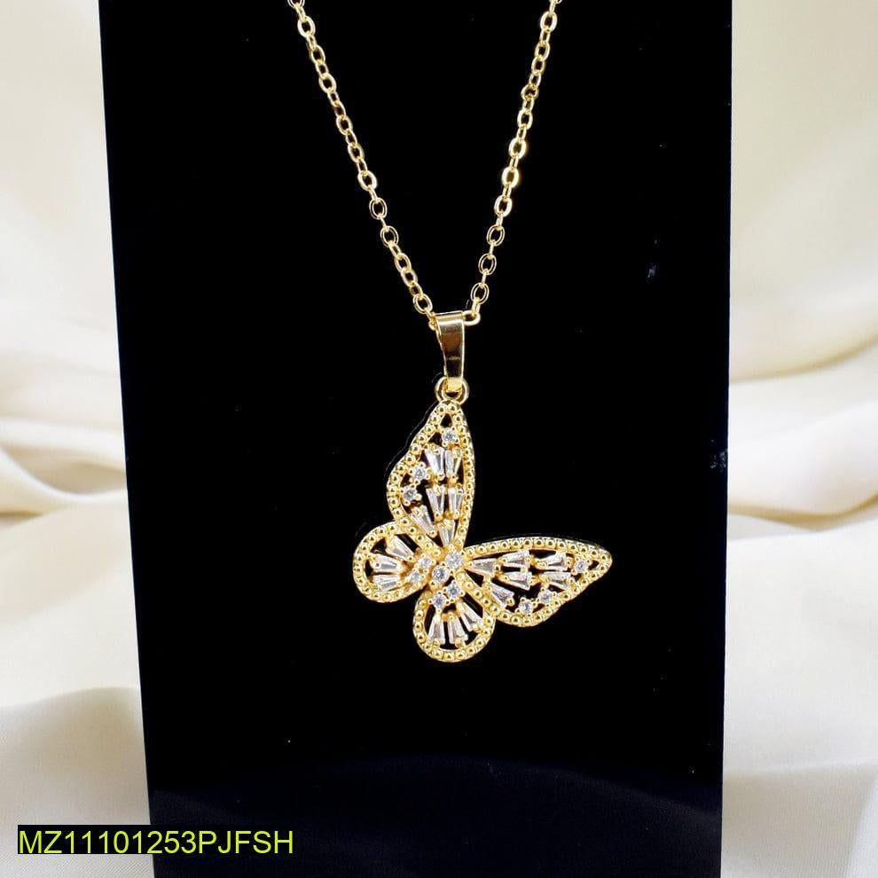 Butterfly style pendant t4trendz