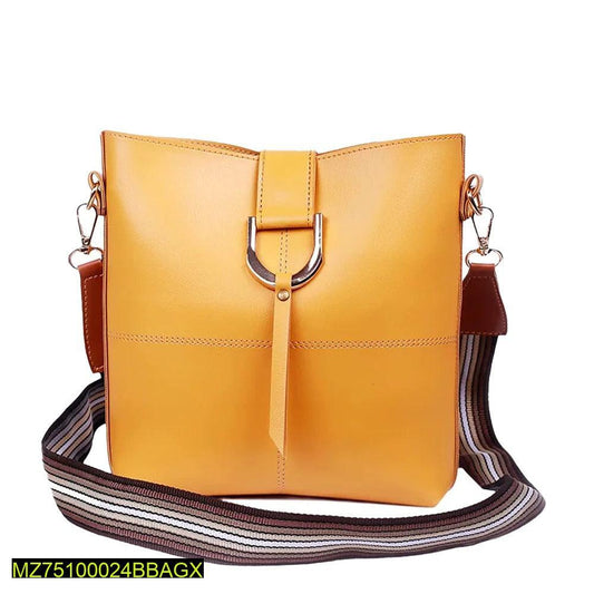 Front strap style yellow cross body bag t4trendz