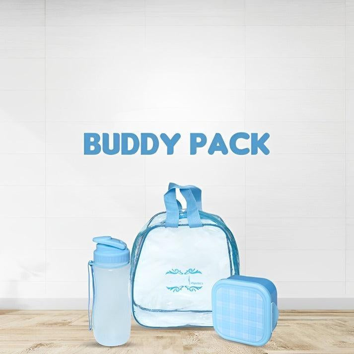 3 Pcs Lunch Box And Bottle Set