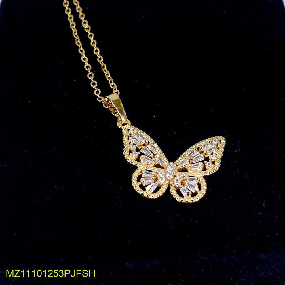 Butterfly style pendant t4trendz