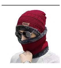 Pack of 2 pair Winter Cap And Neck Warmer For For Unisex