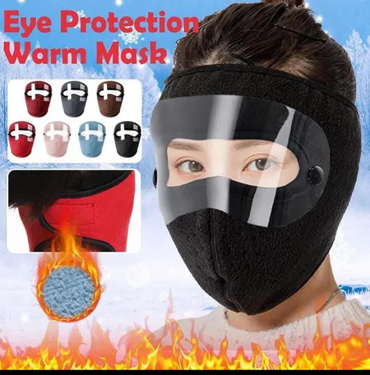 Weather Resistant Full Face Bike Mask -