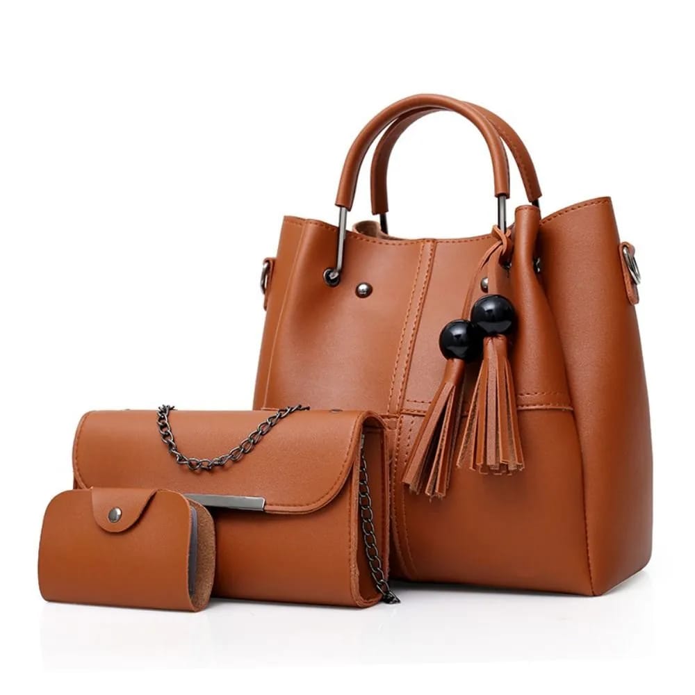 Elegant Women's 3 pcs Bags set Little chic